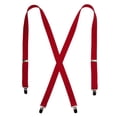 thumbnail image 2 of CTM  Elastic Clip-End 1 Inch Basic Suspenders (Women), 2 of 4