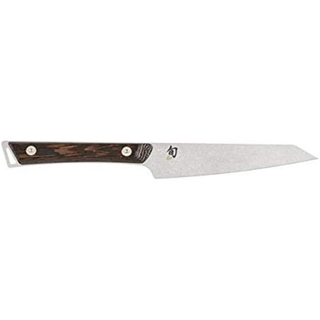 

Rehou Kanso Steak Knife 5 Inch Stainless Steel Handcrafted in Japan with Tagayasan Wood Handle Full Tang