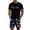 Red, variant on GrmtClth Usa Flag 2 Piece Outfits for Men Independence Day 1776-2026 Tee and Shorts Set Breathable Short Sleeve Outfit Trendy Elastic Drawstring Clothes Watermelon Red 3XL