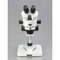 thumbnail image 2 of AmScope 7X-45X Table Pillar Stand Zoom Magnification Binocular Stereo Microscope New, 2 of 4