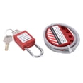 thumbnail image 3 of Cable Lock, Cable Valve Lock Fadeless Durable  For Industry For Home For Factory, 3 of 8