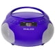 thumbnail image 1 of Reproductor de CD portátil Boombox Philco con altavoces AM FM Radio, 1 of 7
