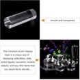 thumbnail image 3 of MECCANIXITY Clear Acrylic Solid Cylinder Round Display Riser, 4.7 inches (Height) x 1.6 inches (Diameter), for Showing Your Collectibles, Cosmetics, 3 of 4