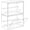 2pack, variant on Clear Acrylic Display Case for Collectibles - 3-Tier Adjustable Figure Display with Magnetic Door & Removable Shelves,Stackable Dispaly box for Figures - 2 Pack