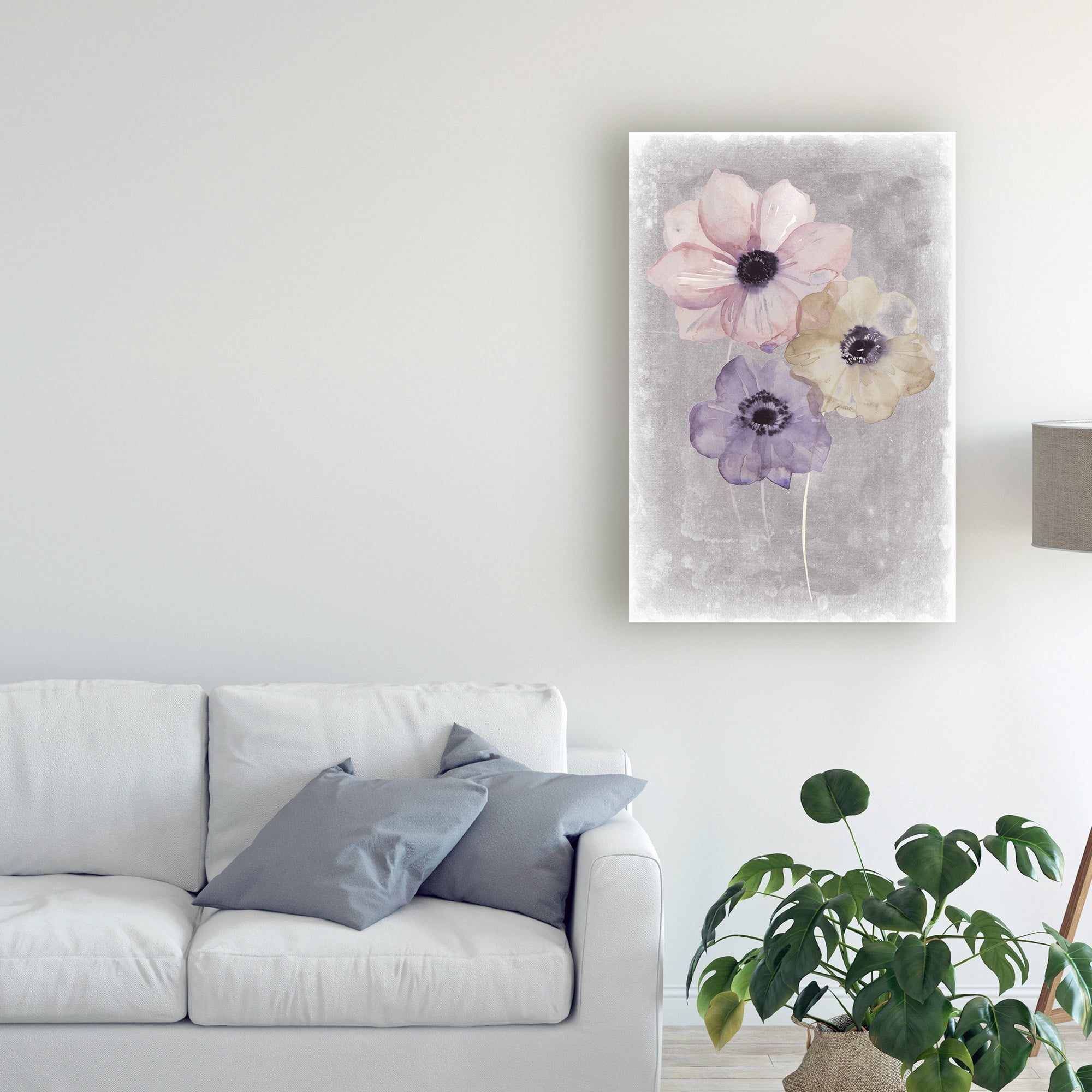Trademark Fine Art 'Floral Waltz II' Canvas Art by Grace Popp