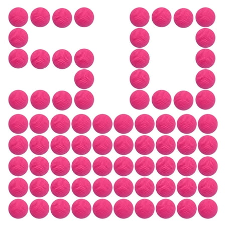 BOROLA 50 Round Refill Pack Compatible for Nerf Rival Blasters(Pink)