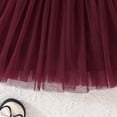 thumbnail image 4 of WUANDIXFA First Birthday Dress Cute Princess Sleeveless Tutu Dress Birthday Photoshoot Outfit Formal Cake Smash Outfit Girl Red,2-3 Years, 4 of 8