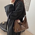 thumbnail image 2 of Mochila de mujer grande para ocio y commuting, nueva colección de invierno 2025, elegante mochila de espalda o bandolera tote., 2 of 10