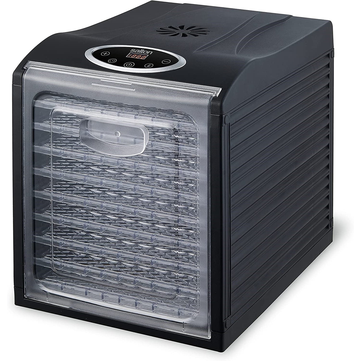 Salton XXL Electric Food Dehydrator with 9 Trays, Digital Temperature