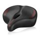 thumbnail image 1 of Oversized Comfort Bike Seats, Electric Bike,Road Bike, Universal Fit Bicycle Seats Cushion for Men a, 1 of 5