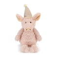 thumbnail image 3 of Piggy Wigg The Birthday Pig Baby Pink 12 inch Plush Fabric Stuffed Figure Toy, 3 of 5