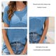 thumbnail image 3 of Blusa ahuecada con cuello redondo,Blusa hueca de manga corta Blusa hueca de manga corta Camisa blusa ahuecada Durabilidad probada en el tiempo, 3 of 5