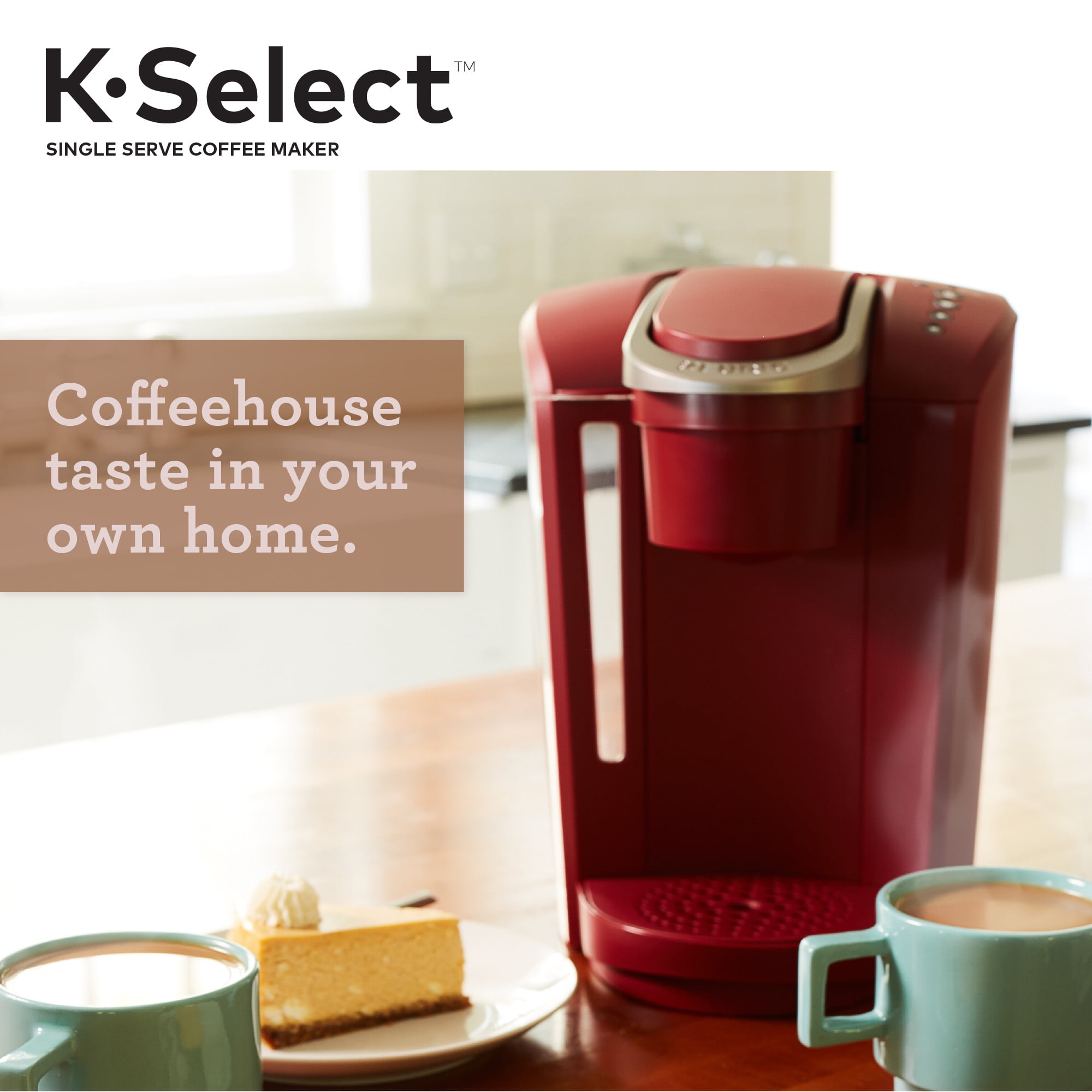 Keurig® K-Select Single Serve Coffee Maker - Vintage Red, 1 ct - QFC