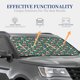 thumbnail image 4 of Fotbe Santa Hat Joy Green Festive Juego de 2 Piezas de Parasoles para Parabrisas | Bloqueador Solar para Auto | Accesorios Plegables para Protección Solar Interior-Small, 4 of 6
