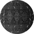thumbnail image 1 of Ahgly Company Indoor Round Oriental Gray Industrial Area Rugs, 3' Round, 1 of 4