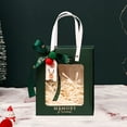 thumbnail image 4 of KOYPTL 6 Pcs Christmas Gift Bags with Handles Reusable Creatives Souvenir Hand Bags with Reindeer Printed Party Favor Bags for Birthday Wedding Shopping Candy Bag Christmas Decorations, 4 of 6