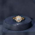 thumbnail image 6 of Rosec Jewels Lab Diamond Vintage Floral Engagement Ring (EF-VS Quality) - Ready to Gift, 18K Yellow Gold, US 13.00, 6 of 8