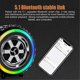 thumbnail image 5 of Car Wheel Shape Wireless Speaker with LED Light & Pocket Size Design - Handheld Compact Speaker, 5 of 5