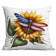 thumbnail image 2 of Fundamentos de Almohada de Girasol, Tela Transpirable y Agradable para La Piel, Diseño Duradero de Doble Cara, Cojín Decorativo para El Día de La Independencia, Ideal para La Salsa de Estar, Ideal pa, 2 of 7