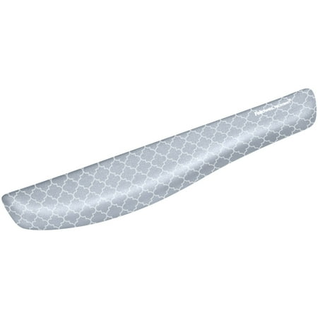 UPC: 0043859716265 | Fellowes 9549801 PlushTouch Keyboard Wrist Rest with Microban (Gray Lattice)