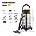 thumbnail image 2 of 40 L / 10.5 Gallon Wet and Dry Shop Vac, Heavy Duty Wet/Dry Vac Blower, Portable Shop Vacuum with Attachments for Workshop Garage Jobsite Car, 2 of 9