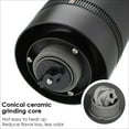 thumbnail image 2 of Portable Coffee Grinder, Small Electric Conical Burr Grinder Mini with Multi Grind Settings, Rechargeable Coffee Bean Mill for Espresso, Cold Brew, Pour Over, French Press, 2 of 12