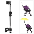 thumbnail image 2 of Garosa Support de Parapluie Extensible en Acier Inoxydable pour Vélo Fauteuil Roulant Poussette Landau, Support de Parapluie pour Vélo, Support Rétractable pour Parapluie, 2 of 8