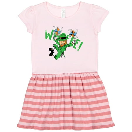 

Inktastic St. Patrick s Day Whee Leprechaun Gift Toddler Girl Dress