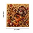 thumbnail image 2 of Thanksgiving Harvest Themed Pearl Diamond Art DIY Kit, Animal Pumpkin Flower Rhinestone Bead Painting, Creative Holiday Craft Gift for Art Lovers, 2 of 5