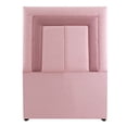 thumbnail image 4 of Base de Cama con Cabecera Bora Individual Dicasa Rosa, 4 of 8