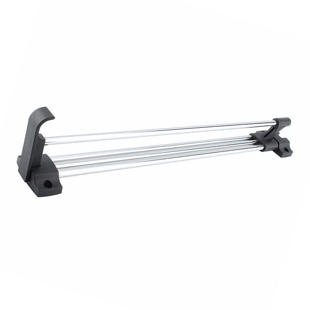 Retractable Heavy Duty Pull Out Rail Double Thickness Sliding Bars for Wardrobe Closet Rod