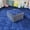 Navy, variant on Thickened Plush Foam Interlocking Floor Carpet Puzzle Mat, 18 pcs 12x12x0.4 in Fluffy Square Puzzle Foam Carpet Tiles with Edgings, Soft Shaggy Area Rug Mats(Color:Black)