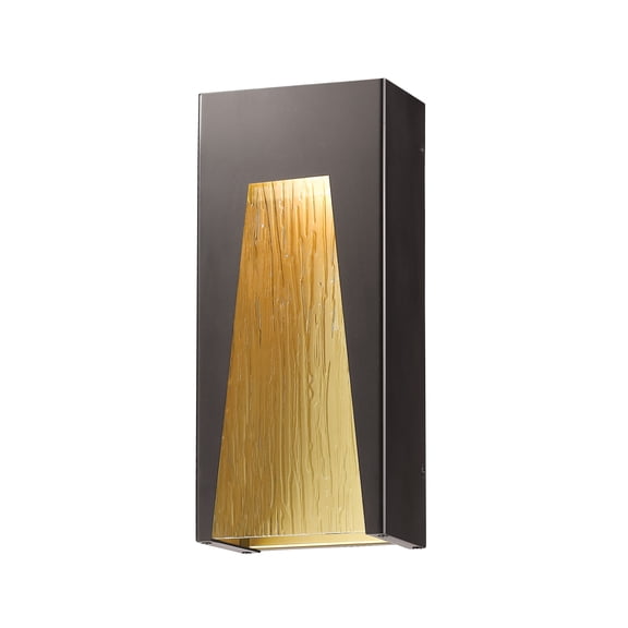 Z-Lite - Millenial - 14W 1 LED Outdoor Wall Mount in Modern Style - 8 Inches