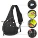 thumbnail image 3 of Sling Bag Waterproof: Sling backpack for men and women, perfect for crossbody and chest, 3 of 5