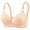 #39Khaki, variant on Byworldtasic Ladies Everyday Plaid Wireless Bra Ribbed V‑Neck Lightweight Bralette Adjustable Shoulder Straps Casual Bra