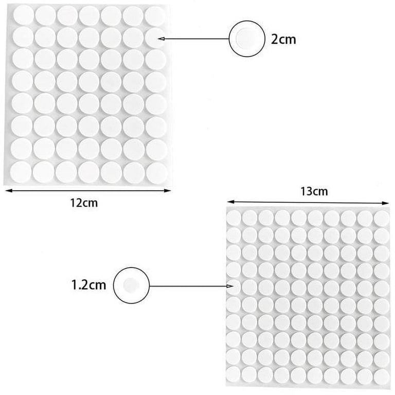 3D Pop Dots & Pop Dot Tape Adhesive Set For Scrapbooking & Card Making - Includes 3 Rolls & 2 Sheets