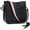 Black(small size), variant on Crossbody Bag Women Vegan Leather Hobo Handbag Trendy Crossbody Bag for Women with 2 Adjustable Straps