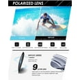 thumbnail image 4 of Shiyou-Lunettes de Soleil Polarisées pour Hommes et Femmes, Rétro avec Protection UV pour Pêche, Course, Conduite, 3 Packs, 4 of 4