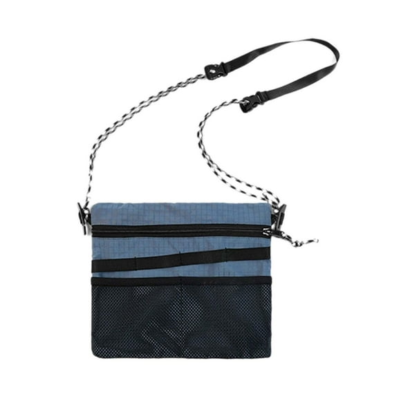 Bolso de hombro Correa de hombro ajustable Bolsa de transporte causal Suministros Bolso de mano Azul