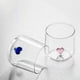 thumbnail image 4 of Vaso de cristal decorado con forma de corazón, vaso de cóctel, vaso de cristal de leche, vaso para parejas, recipiente para agua, 4 of 7
