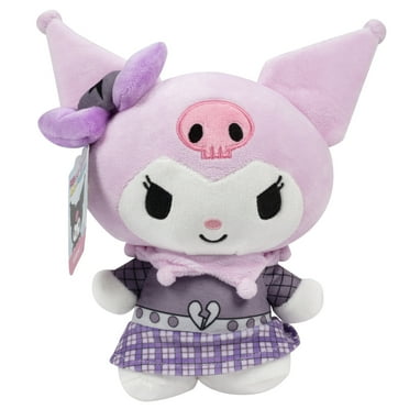Hello Kitty and Friends Series 2, Kuromi Punks Plush - Officially Licensed Sanrio 2025 Jazwares Stuffed Animal - Gift for Kids, Girls, Boys & Fans, 6 