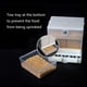 thumbnail image 4 of Creative Home Razor Soporte para cepillos de dientes - Caja de almacenamiento de lavado de silicona con pared de succión Caja de almacenamiento de silicona, accesorios de ducha y baño Adepaton HMYH268, 4 of 5