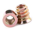 thumbnail image 1 of Juego De Pernos Para Muebles De Madera Tallada, 20 Piezas M6/M8/M10 Tuercas De Inserción Hexagonales De Acero Al Carbono Autorroscantes Tornillos Para Muebles Con Revestimiento, 1 of 7