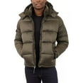 thumbnail image 4 of Michael Kors Men's Heavyweight Metallic Finish Winter Jacket (Gray, L), 4 of 5