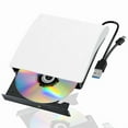 thumbnail image 2 of External CD DVD Drive USB 3.0 Type C Portable CD/DVD -/+RW Player Burner Reader Optical Drive ,Wide Compatibility, 2 of 6