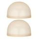 thumbnail image 5 of Gorro de Peluca, Gorro de Peluca para Peluca con Malla Frontal, Gorros Calvos Transpirables de Nailon Invisible Fino Transparente Real, Accesorios Par beis negro, 5 of 8