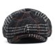 thumbnail image 2 of Gorra plana a cuadros Gatsby Newsboy en mezcla de lana para hombre, 2 of 4