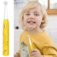 thumbnail image 5 of Cepillos de dientes eléctricos recargables por USB para niños Cepillo de dientes vibratorio Cepillo eléctrico, 5 of 5