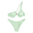 thumbnail image 4 of jovati Maillot de Bain 2 Pcs pour Femmes à Bretelles Croisées, Short Taille Haute, Costume, Deux Pièces Séparées, 4 of 8