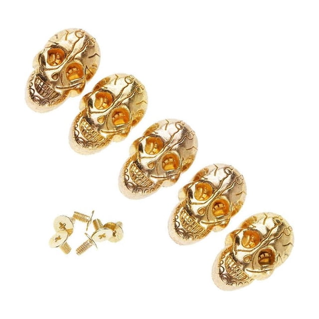 ziyahi Metal Studs Cone Studs Choices For Enhancing Fashion Items And Accessories With Punk Flair Skull Head Rivets Punk Rivets